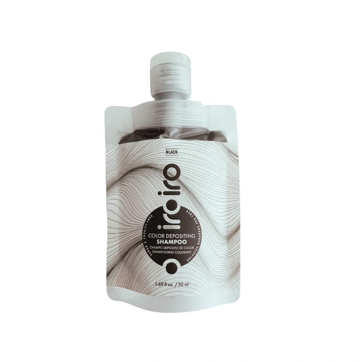 Iroiro IroIro Black Color Depositing Shampoo Limited Edition - Тонуючий шампунь для волосся