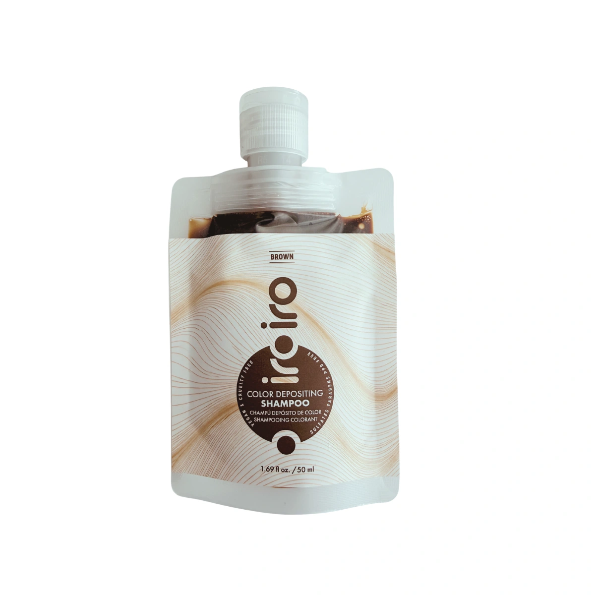 Iroiro IroIro Brown Color Depositing Shampoo Limited Edition - Тонуючий шампунь для волосся