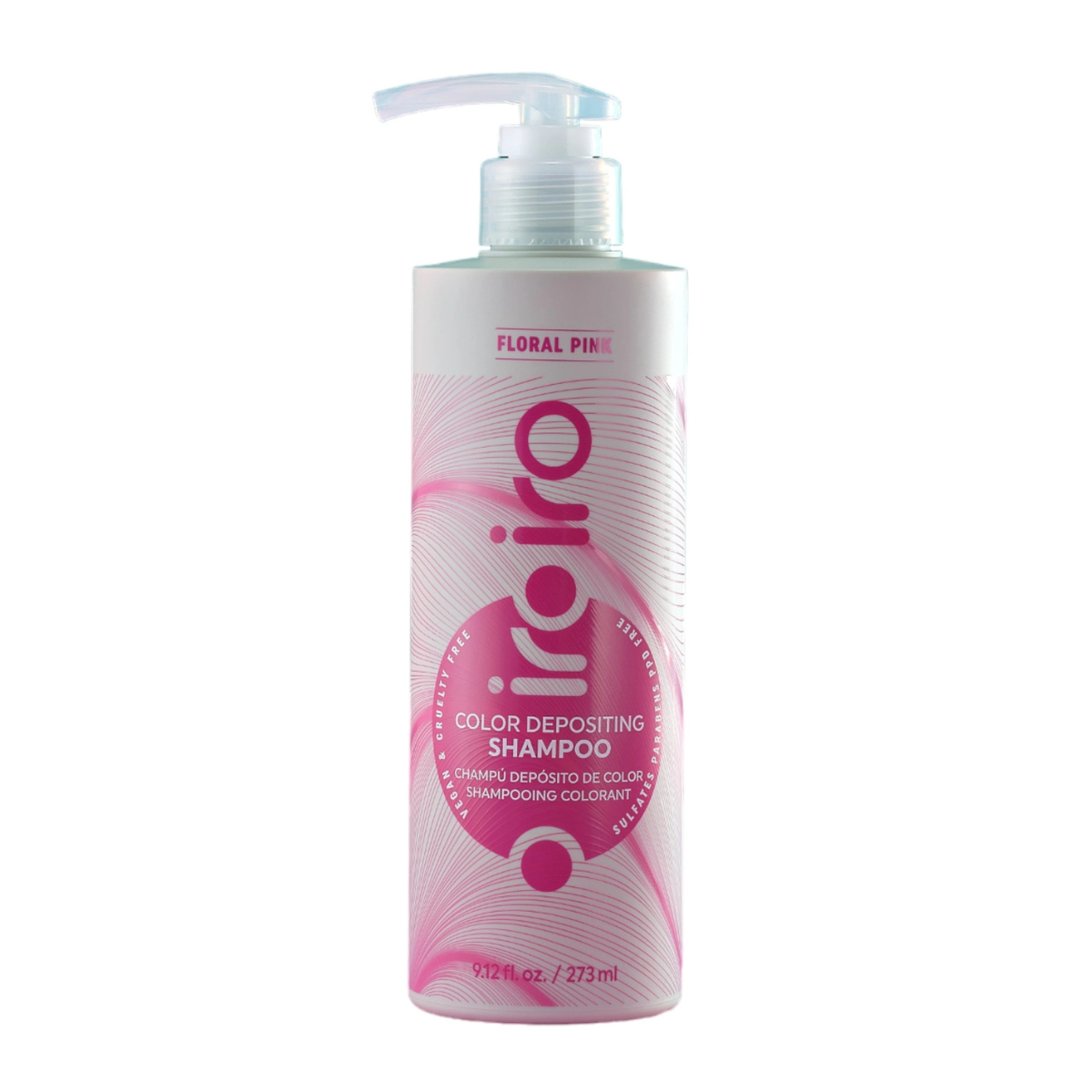 Iroiro IroIro Floral Pink Color Depositing Shampoo - Szampon tonizujący do włosów
