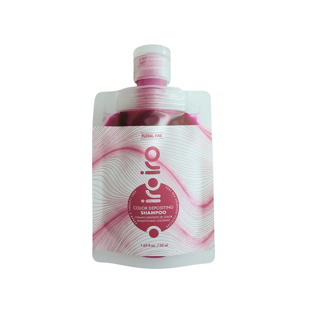 Iroiro IroIro Floral Pink Color Depositing Shampoo Limited Edition - Тонуючий шампунь для волосся