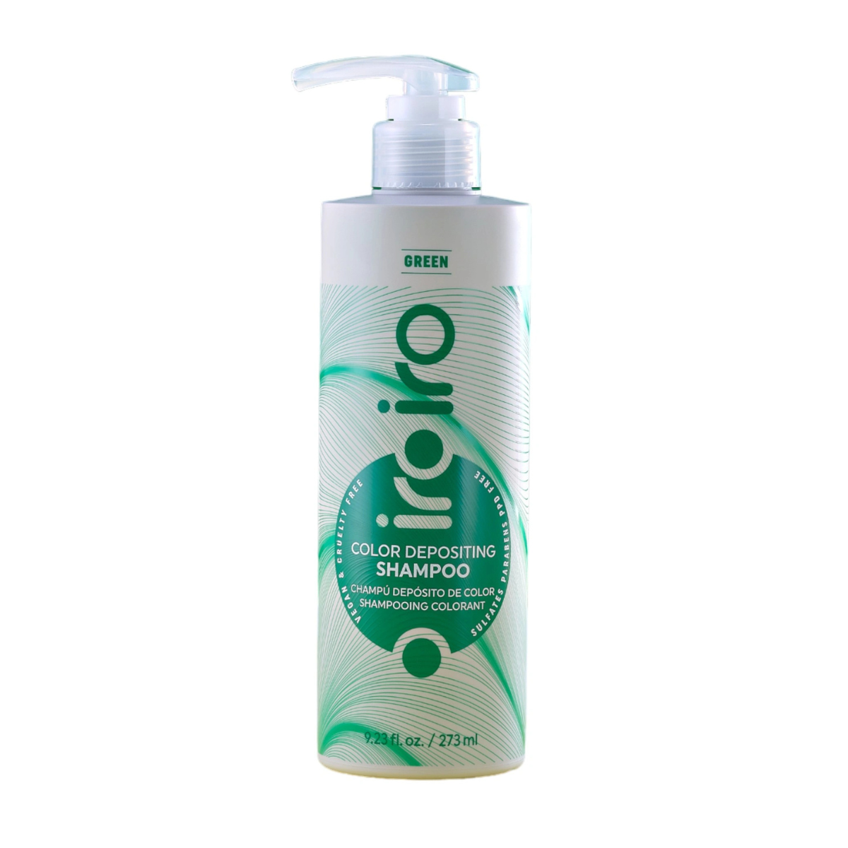 IROIRO IroIro Green Color Depositing Shampoo - Тонуючий шампунь для волосся