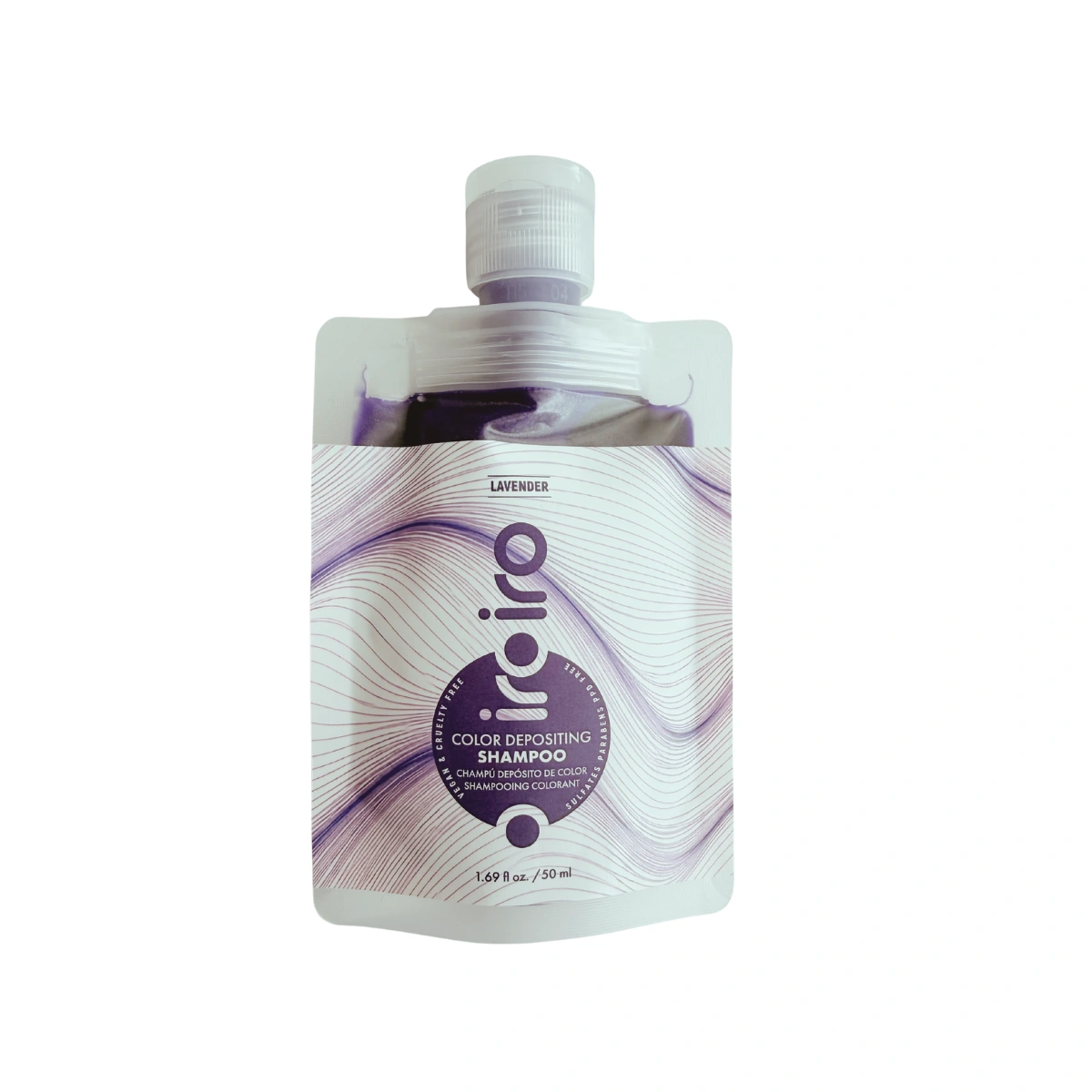 Iroiro IroIro Lavender Color Depositing Shampoo Limited Edition - Тонуючий шампунь для волосся