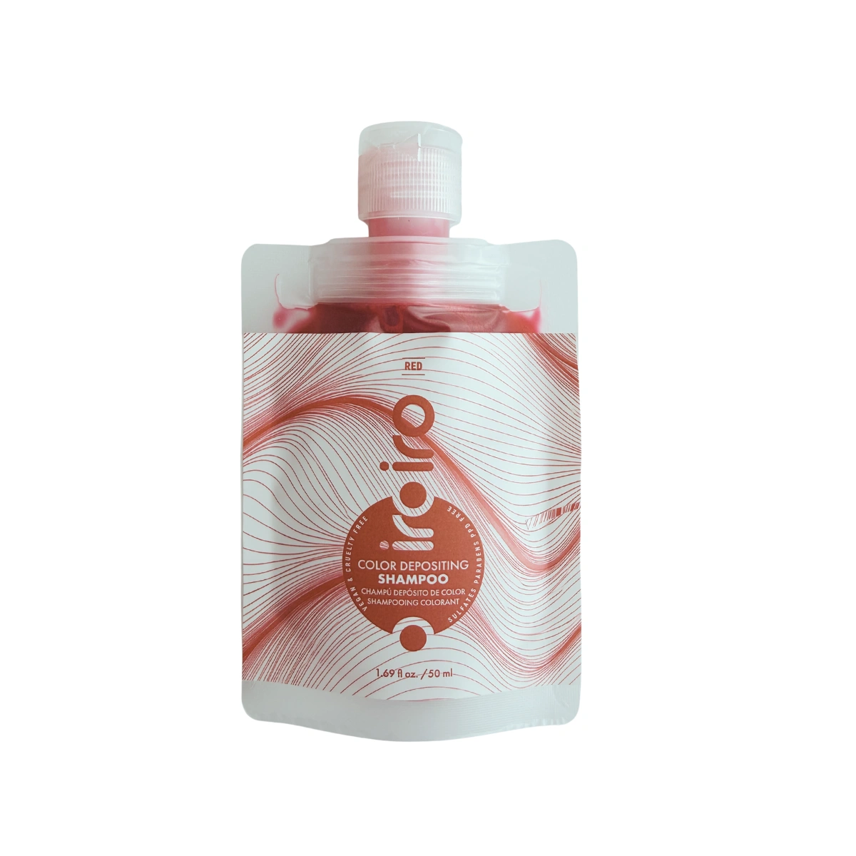 Iroiro IroIro Red Color Depositing Shampoo Limited Edition - Тонуючий шампунь для волосся