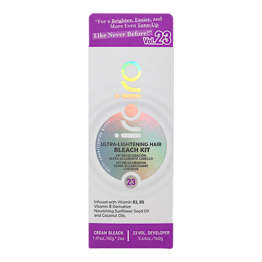 IROIRO Комплект для освітлення волосся IroIro Vol 23 Ultra Brighetning Hair Bleach 