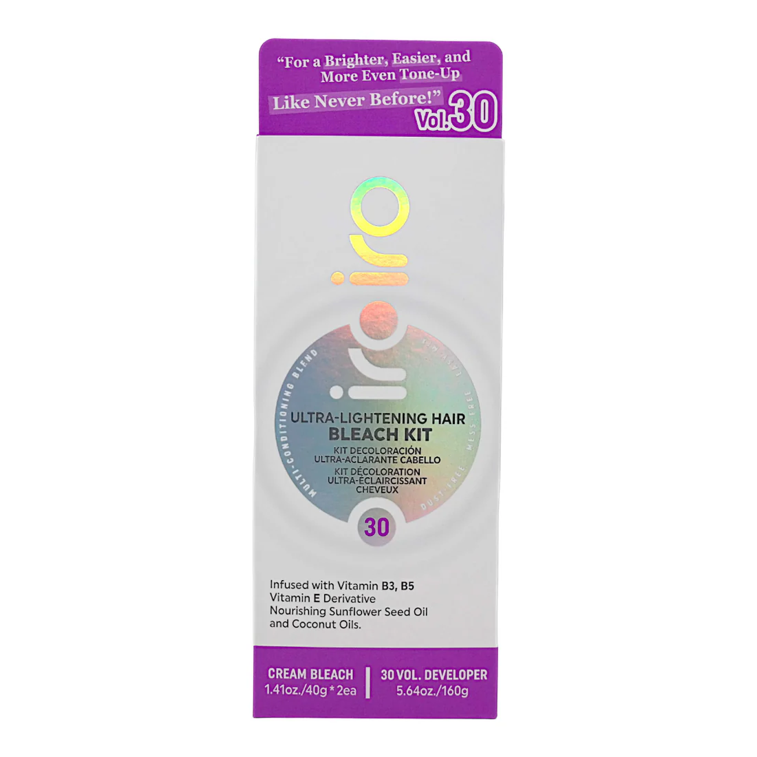 IROIRO Комплект для освітлення волосся IroIro Vol 30 Ultra Brighetning Hair Bleach 